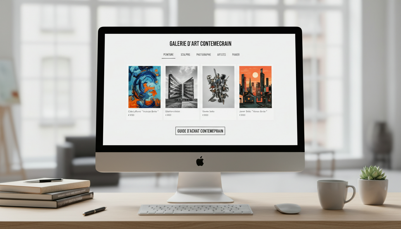 Galerie d’Art en Ligne : Guide Achat Contemporain
