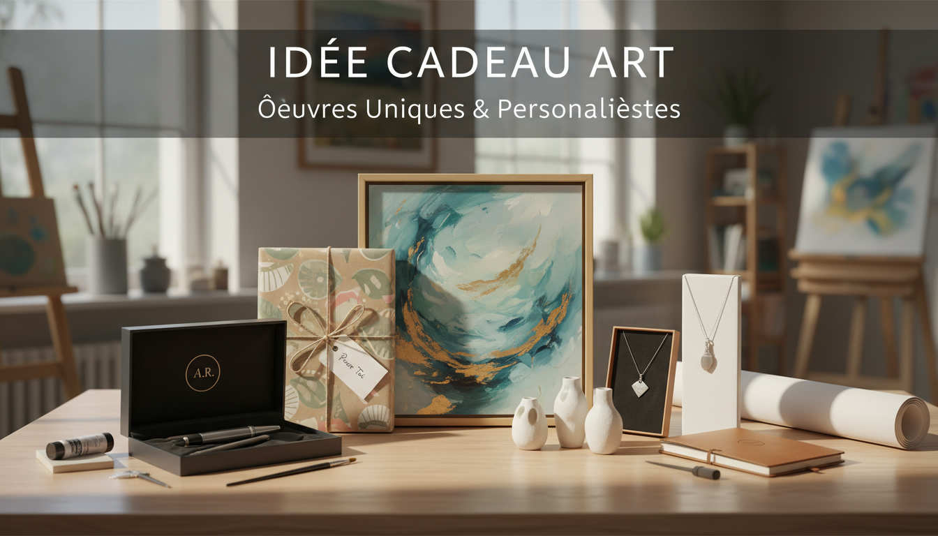 Idée Cadeau Art : Œuvres Uniques & Personnalisées
