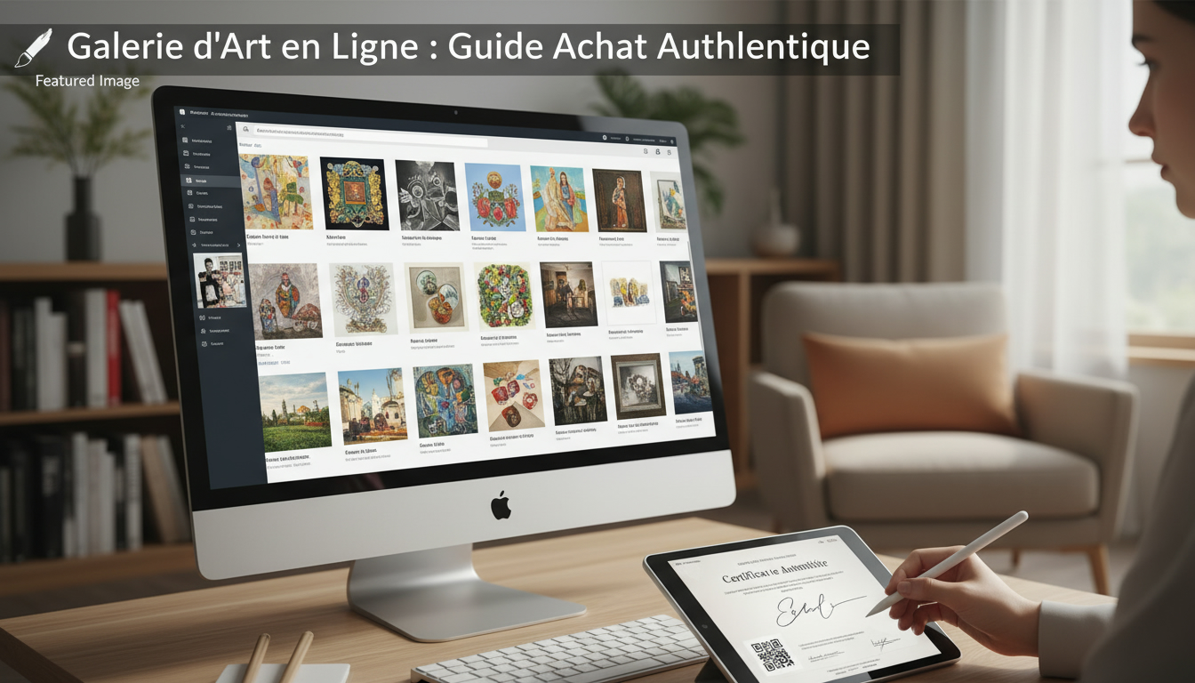 Galerie d’Art en Ligne : Guide Achat Authentique