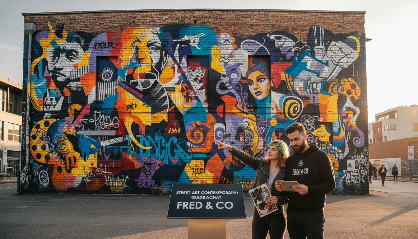 Street-Art Contemporain : Guide Achat Fred & Co
