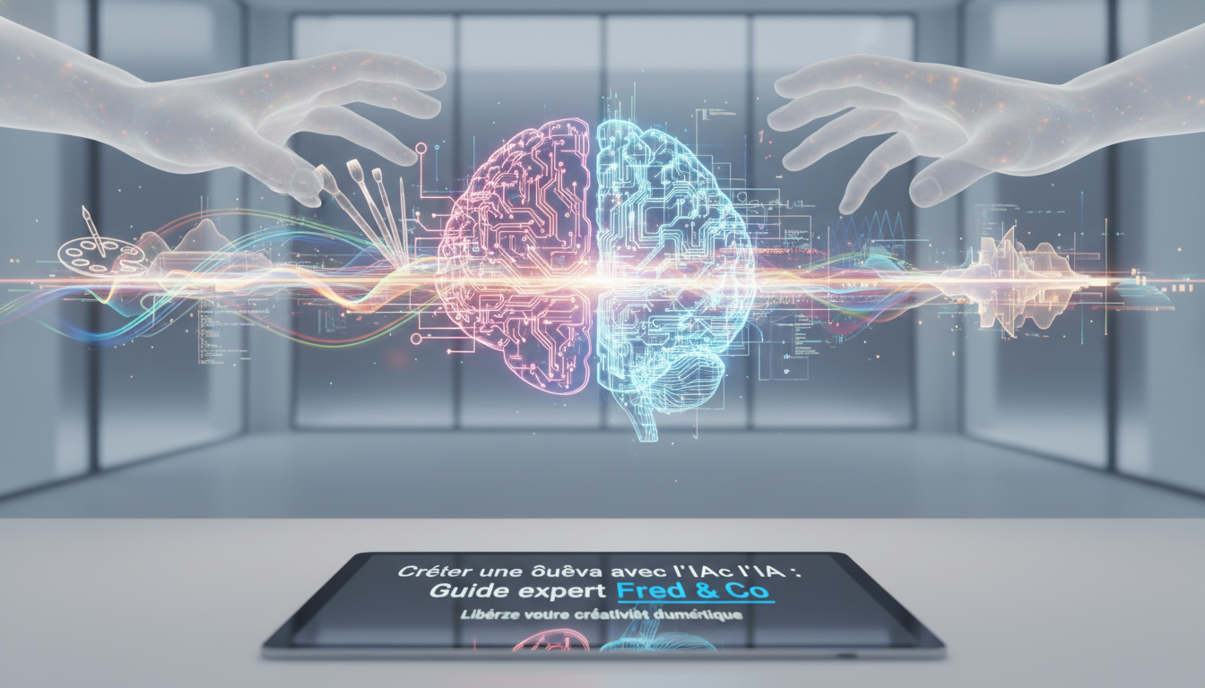Créer une œuvre avec l’IA : Guide expert Fred & Co