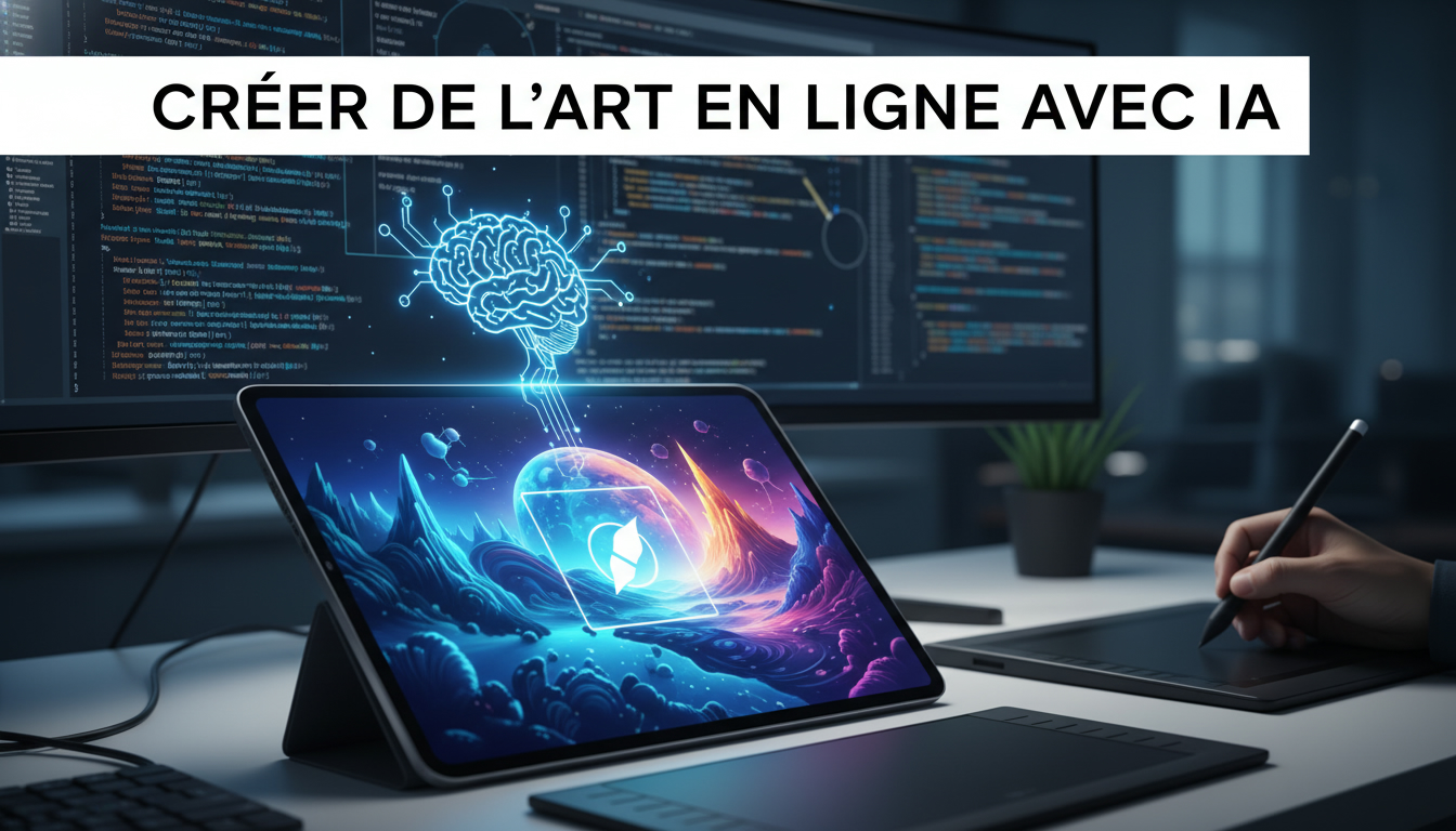 Créer de l’art en ligne avec IA