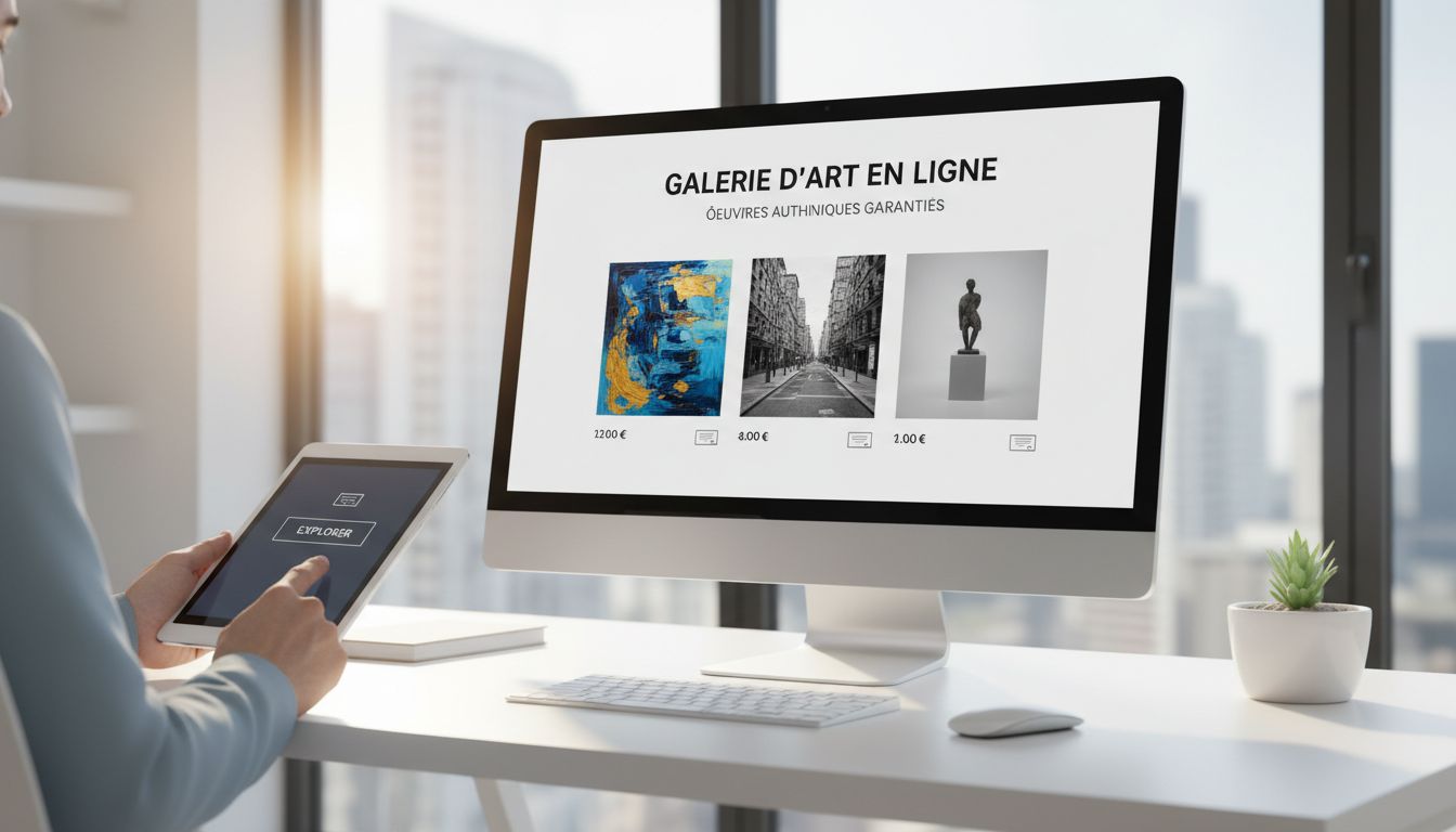 Galerie d’art en ligne : Guide achat œuvres authentiques
