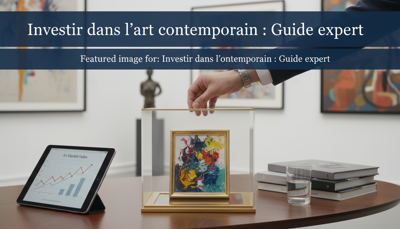 Investir dans l’art contemporain : Guide expert