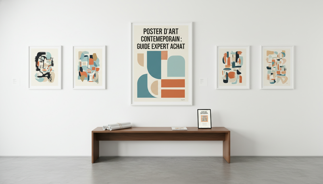Poster d’art contemporain : Guide expert achat