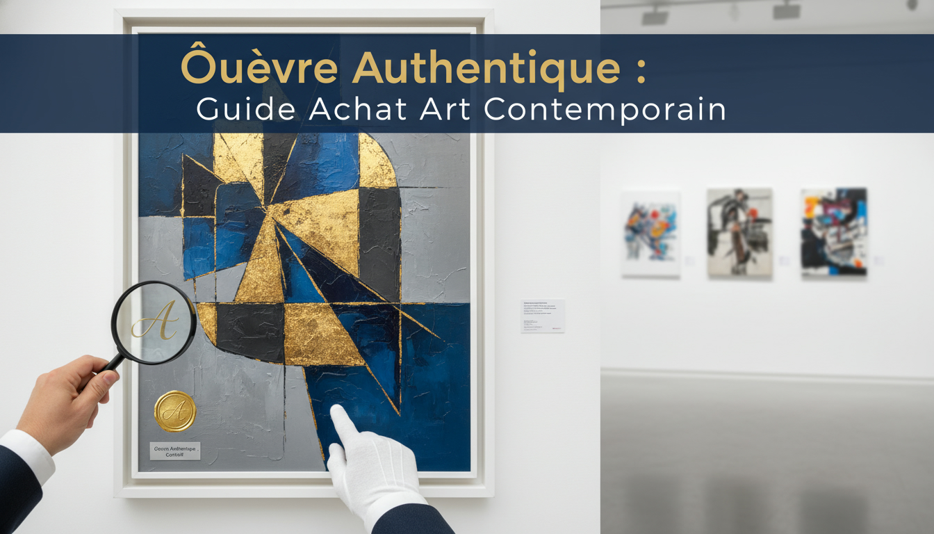 Œuvre Authentique : Guide Achat Art Contemporain