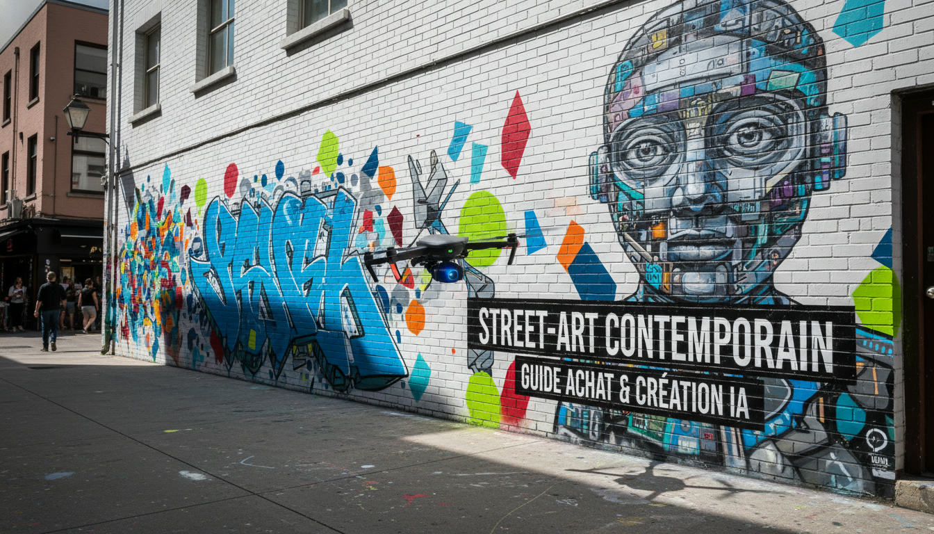 Street-Art Contemporain : Guide Achat et Création IA